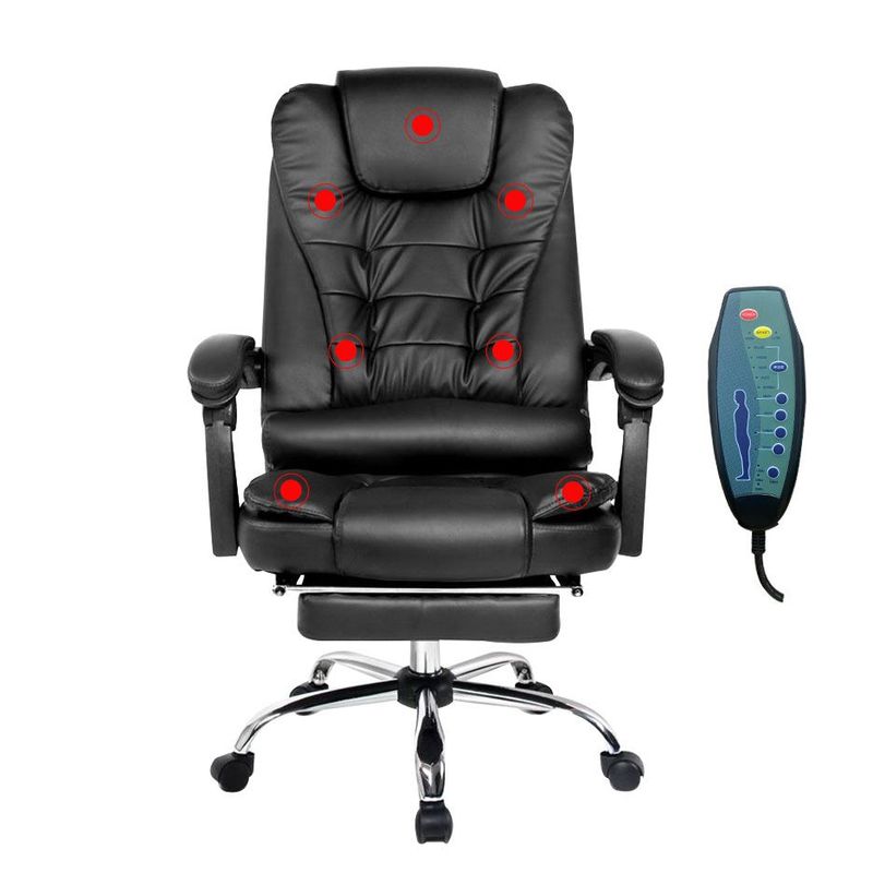 GENERICO - Silla Ergonómica Gerencial Oficina  - 7 Puntos De Vibro masajes