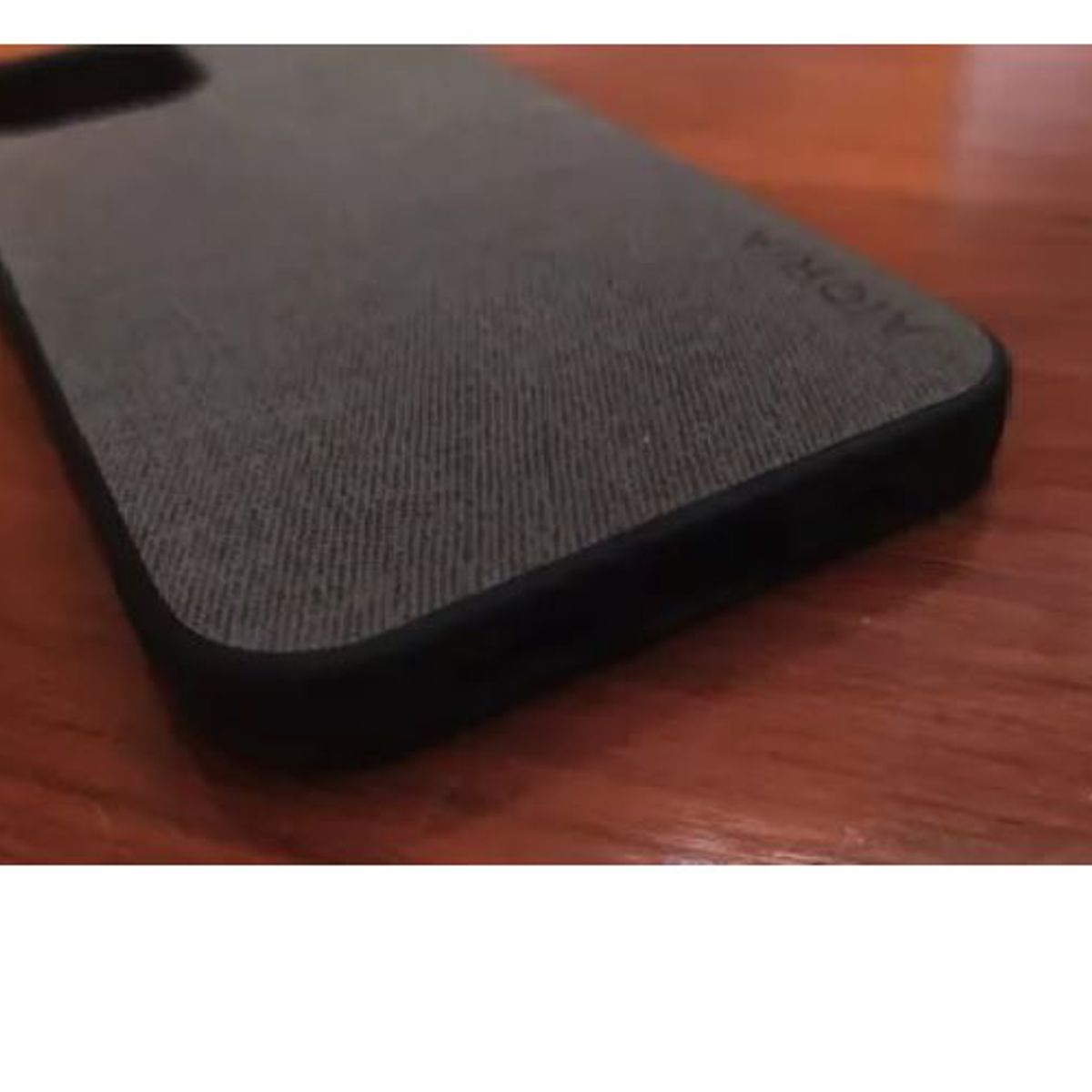 GENERICO - CASE FUNDA PARA IPHONE 13 - GRIS GRANO DE TELA