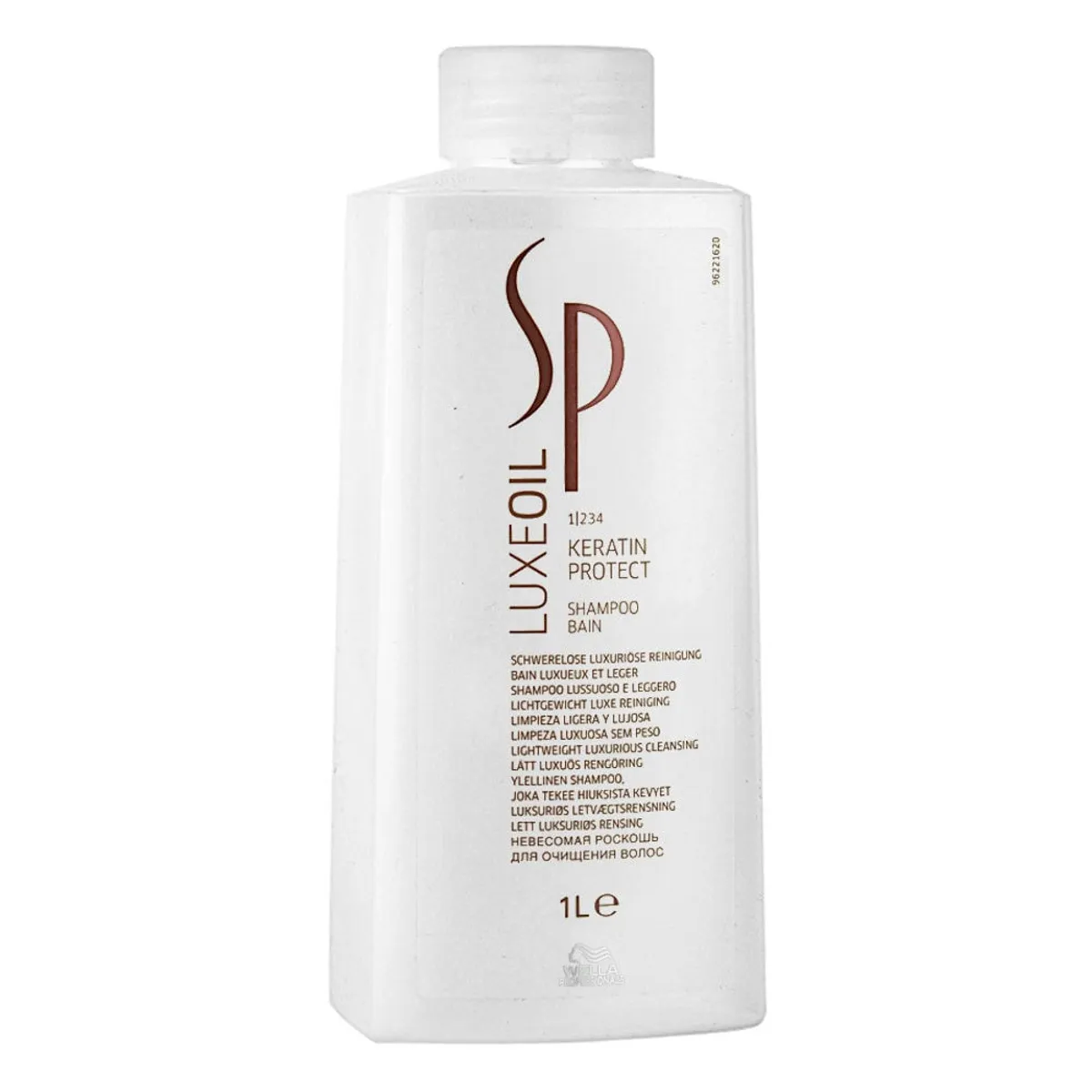 WELLA - Shampoo con Keratina 1000ml + Mascarilla + Elixir Luxe oil Wella