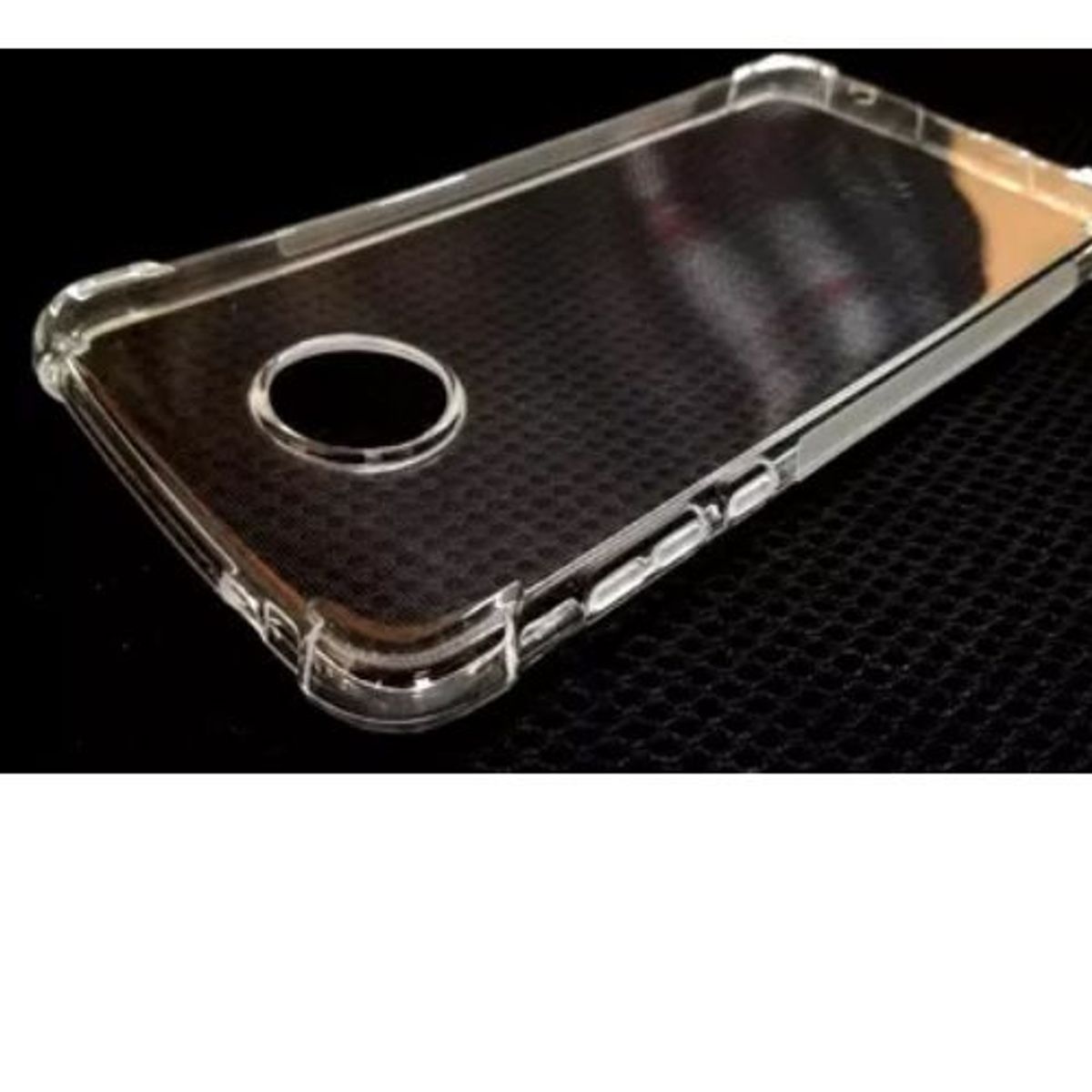 GENERICO - CASE FUNDA PARA MOTO X4 - ANTISHOCK TRANSPARENTE