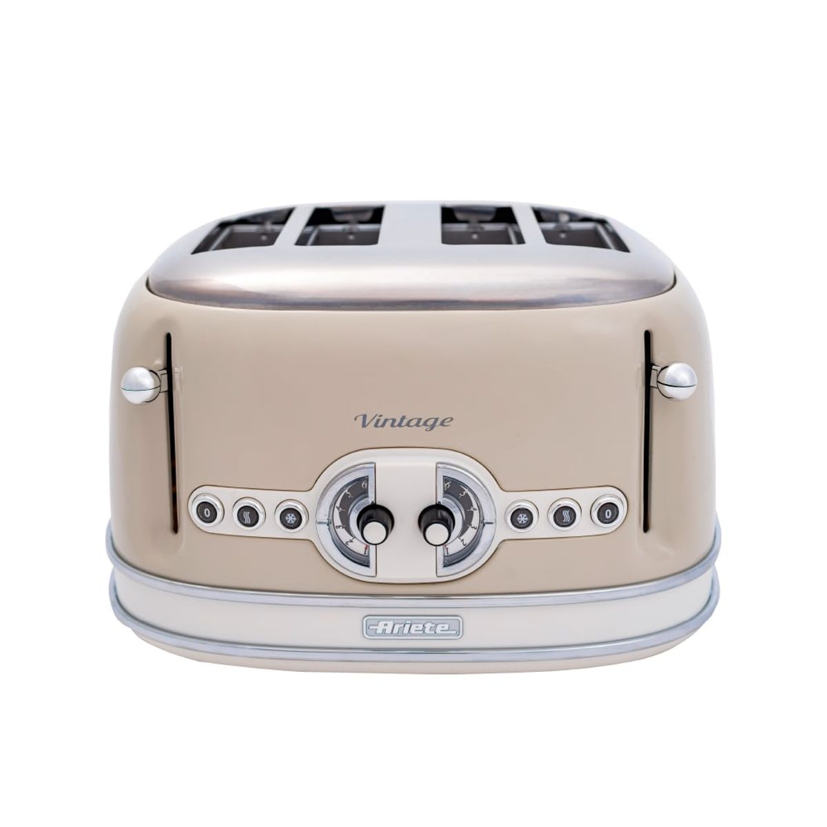 ARIETE - Tostador Beige 4 Slices Vintage Ariete