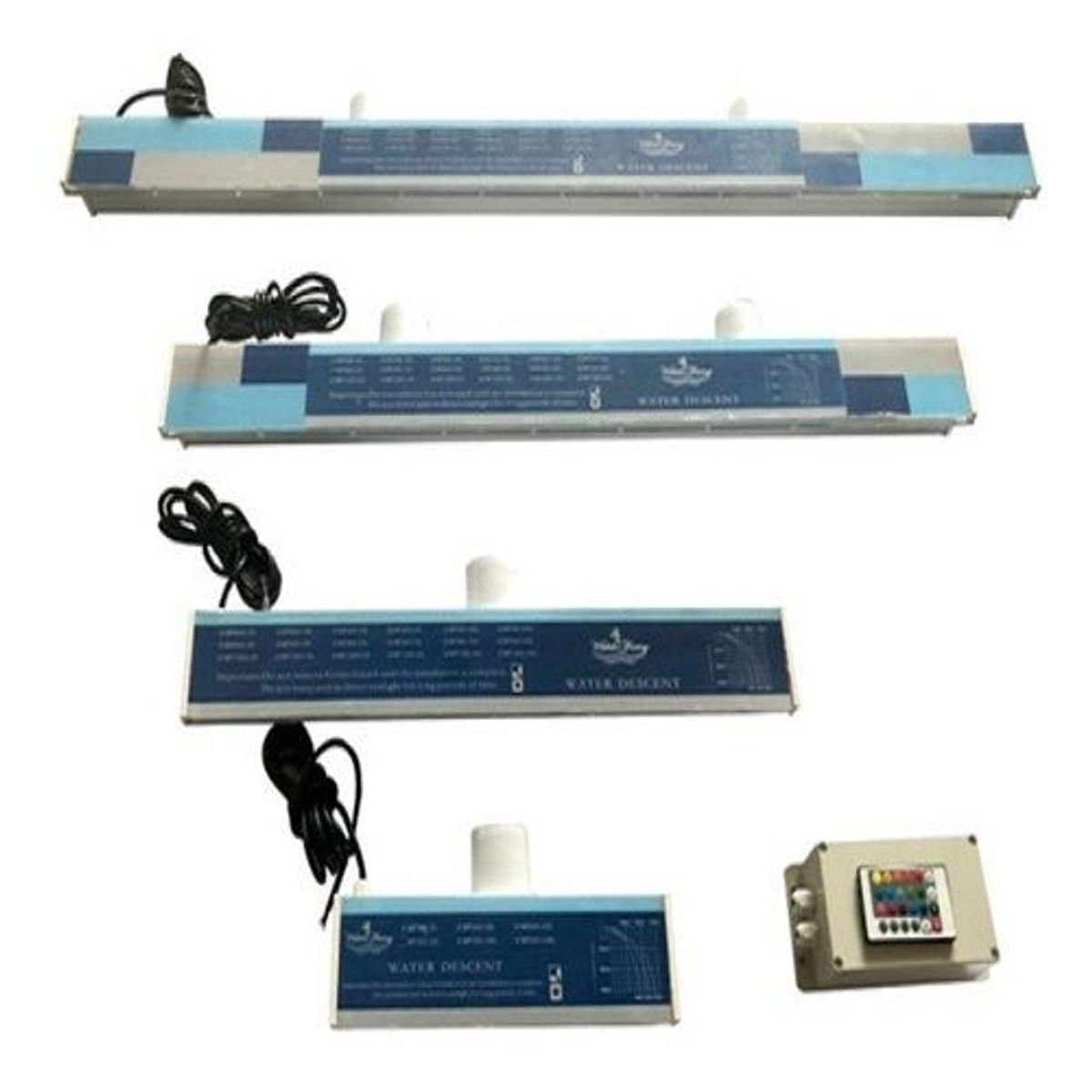 GENERICO - CASCADA PARA PISCINA DE 60 Cm LED RGB CON CONTROL REMOTO