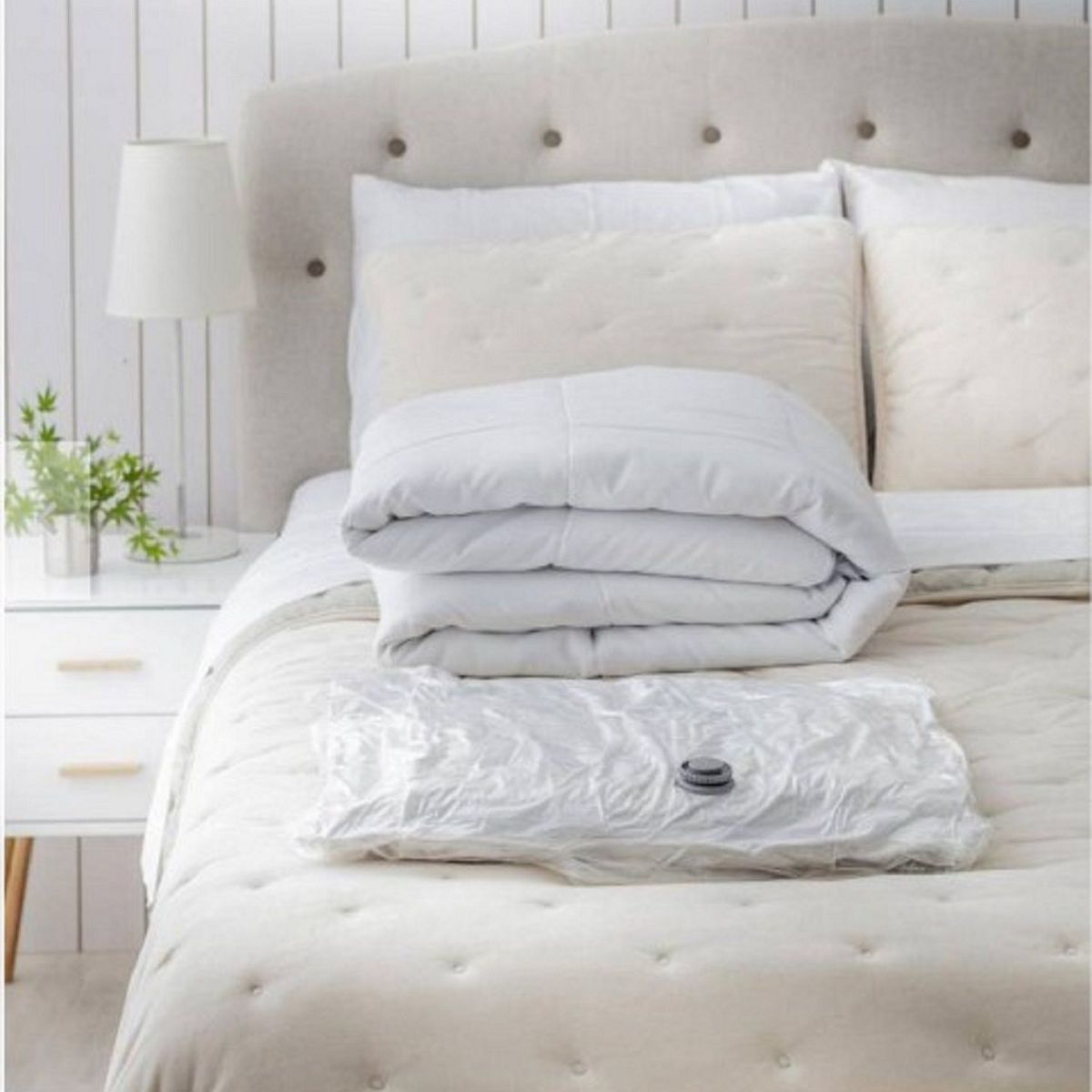 GENERICO - BOLSAS VACIO PARA ROPA ALMACENAMIENTO AHORRA ESPACIO 70X100