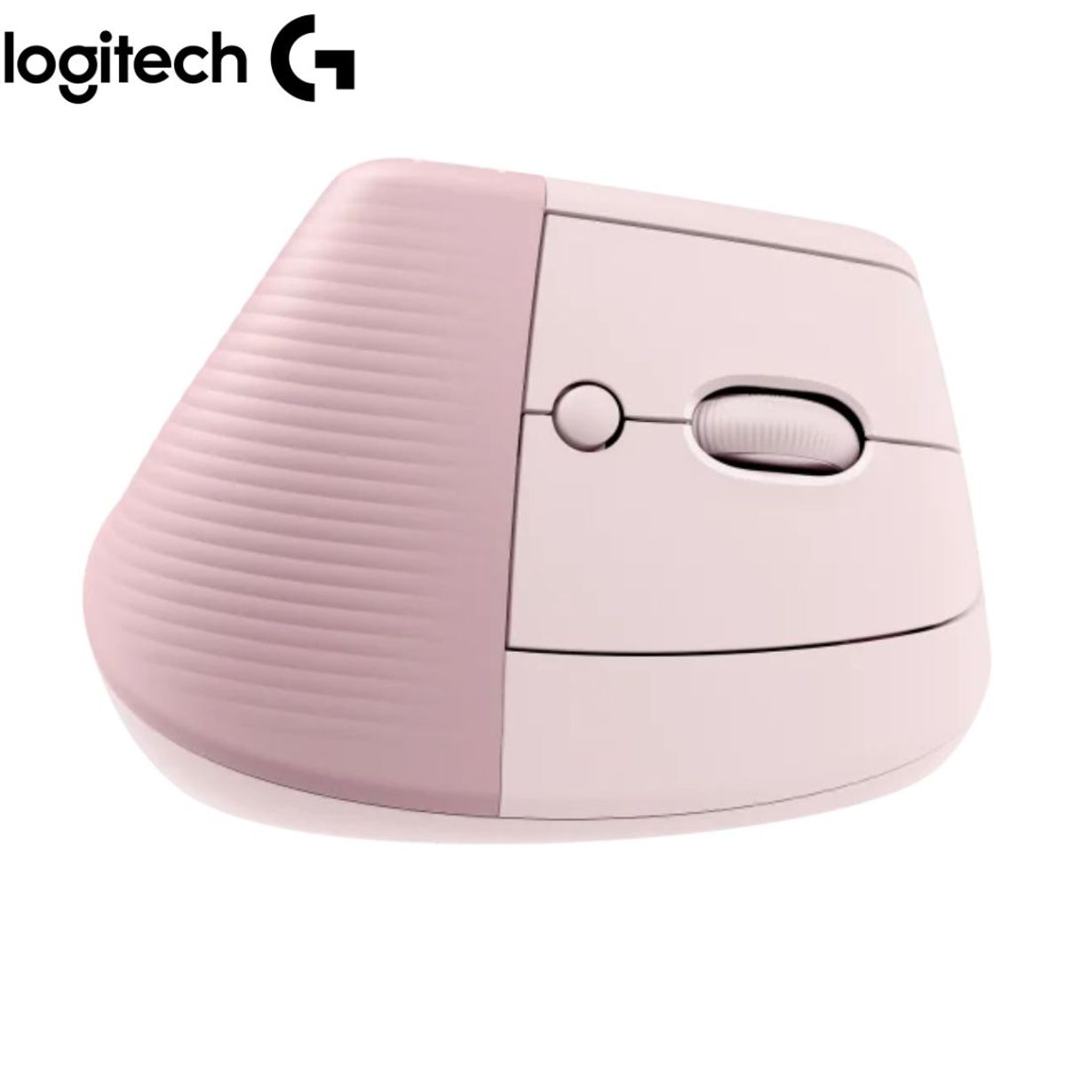 LOGITECH - Mouse Logitech Lift Vertical Ergonomico Bluetooth USB Rosa