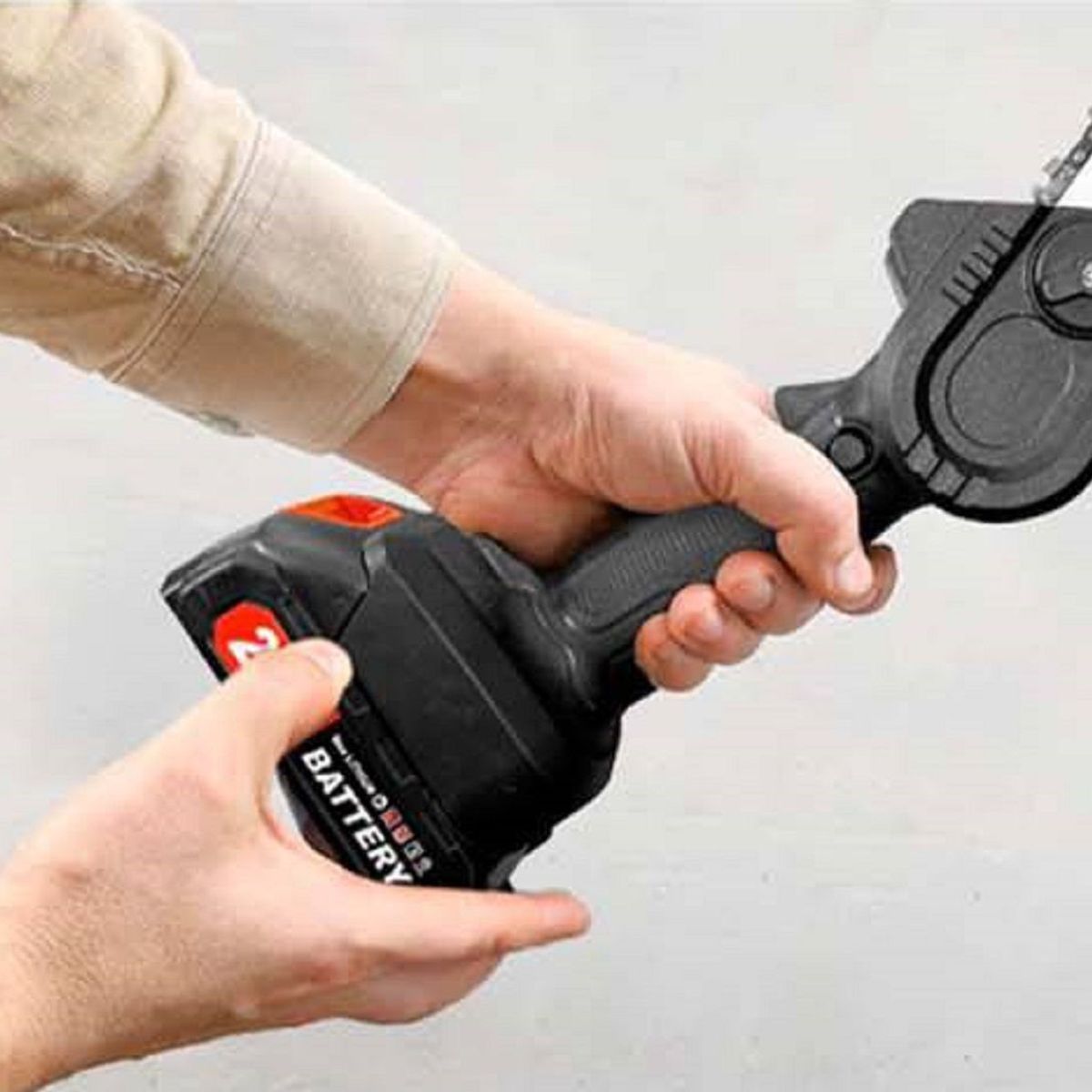 GENERICO - Sierra Electrica Mano Inalambrico Portatil Motor