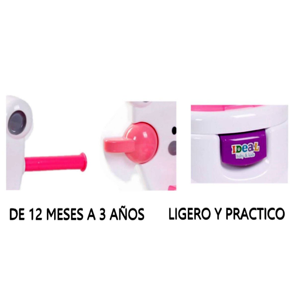 IDEAL - Bacín Entrenador Musical para Bebes Niña