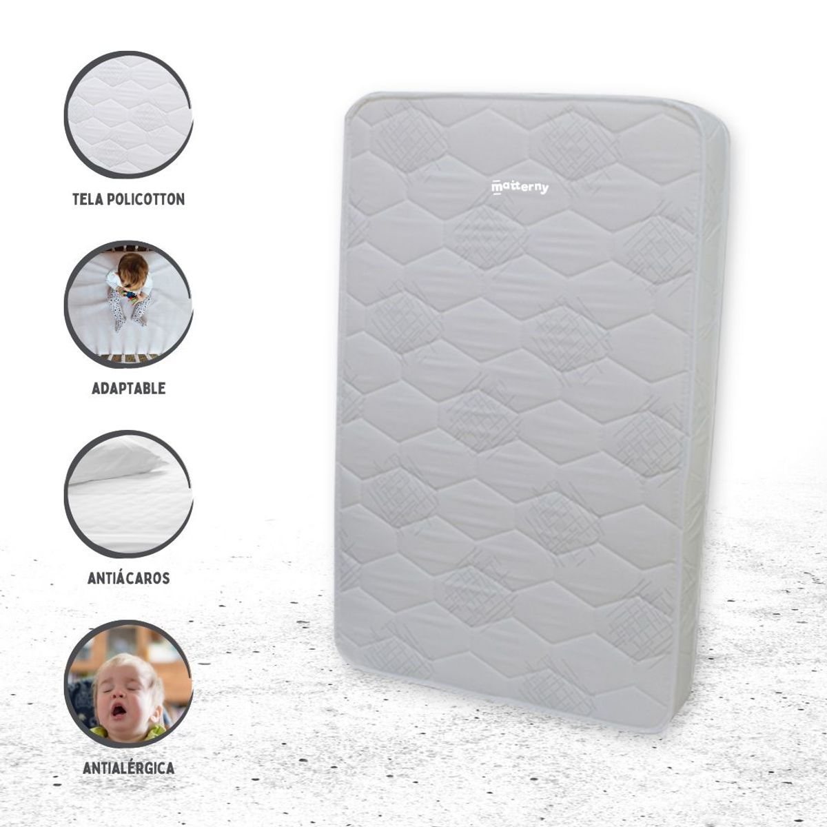 INFANTI - Colchon para Pack and Play INFANTI «SNOOZE STANDAR»