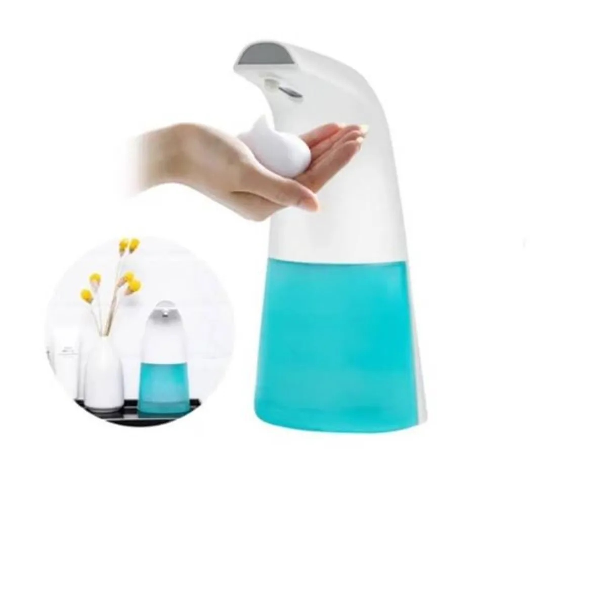 GENERICO - Dispensador de jabon con sensor automático - espuma sin contacto