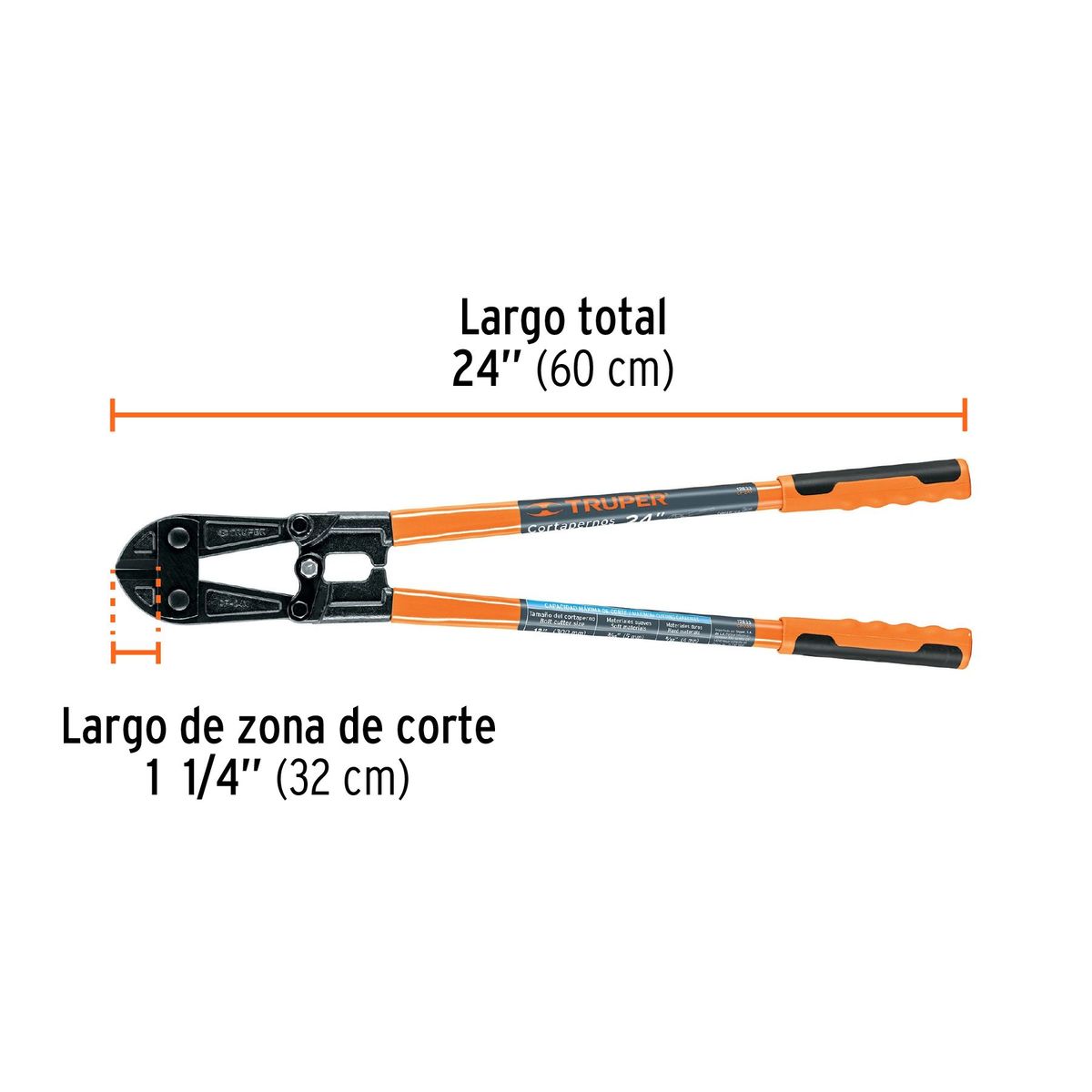 TRUPER - Cizalla profesional 24 Truper