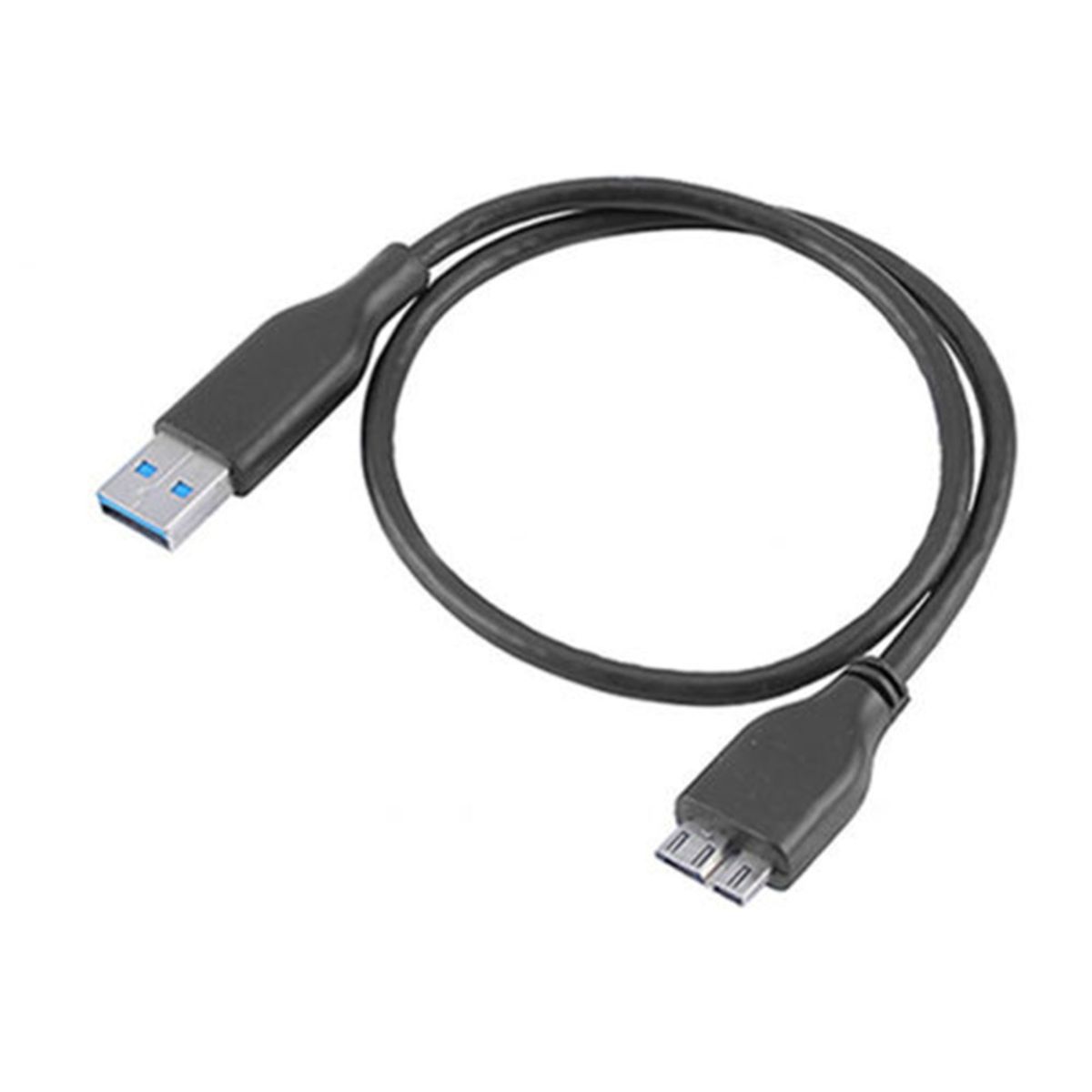 UNIVERSAL - Cable USB 3.0 Macho A Micro B Para Disco Duro Externo Hdd Negro