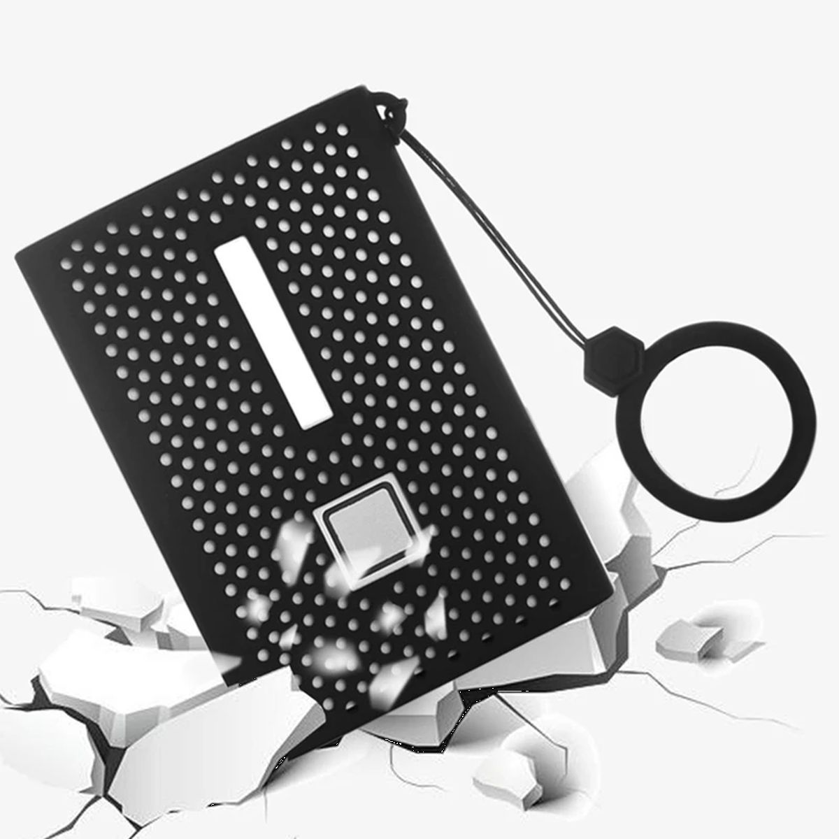 SAMSUNG - FUNDA Disco duro T7 CASE SILICONA Disco SAMSUNG T7