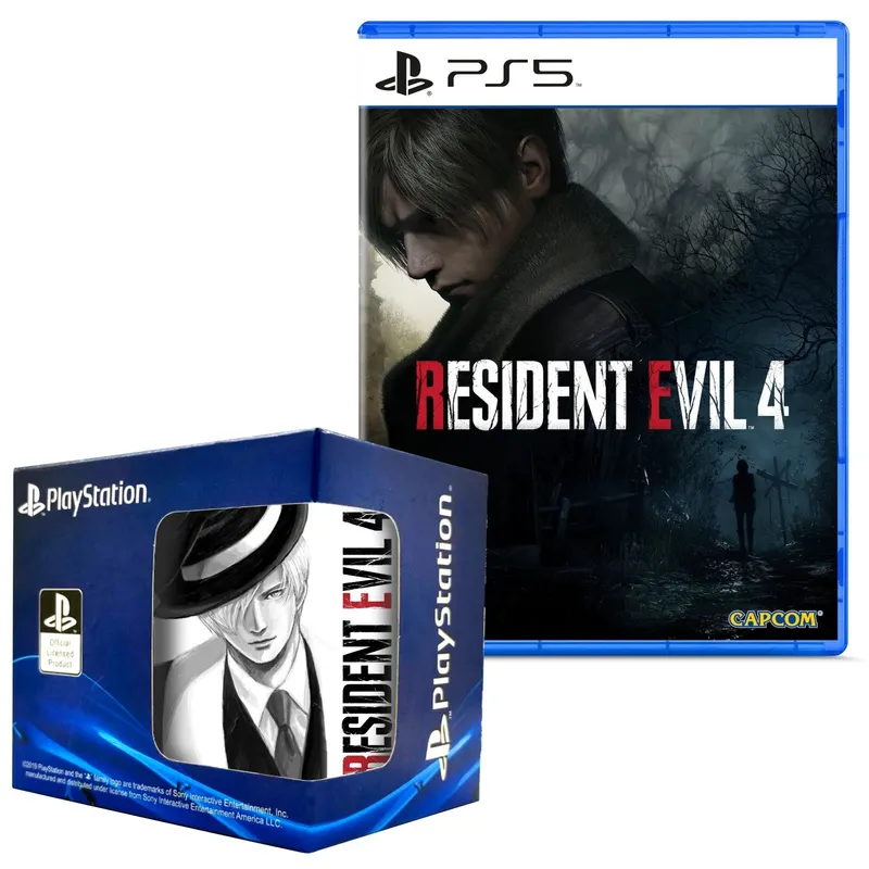 SONY - Resident evil 4 Remake Playstation 5 + Taza