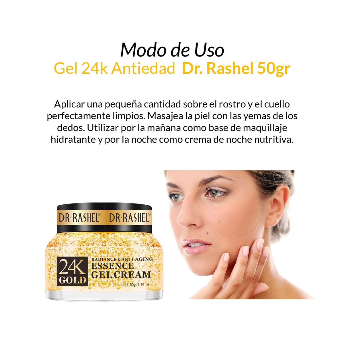 GENERICO - Dr Rashel 24k Gold - Crema Gel Antiedad 50gr