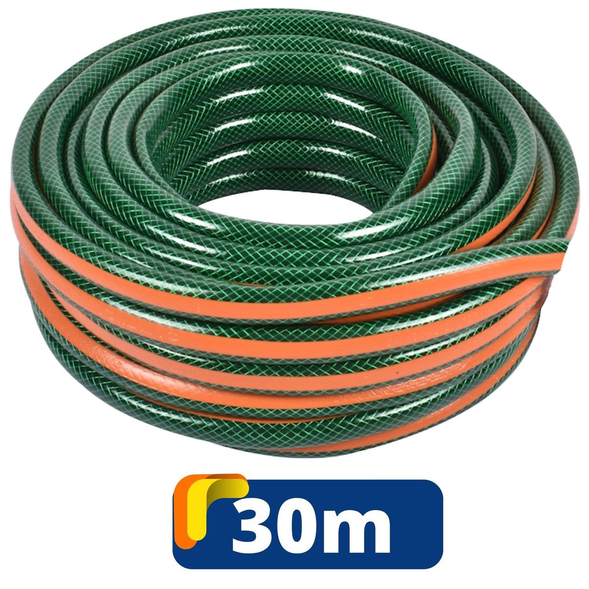 TRUPER - Manguera de riego 3/4" 3 capas en rollo de 30 m, Truper