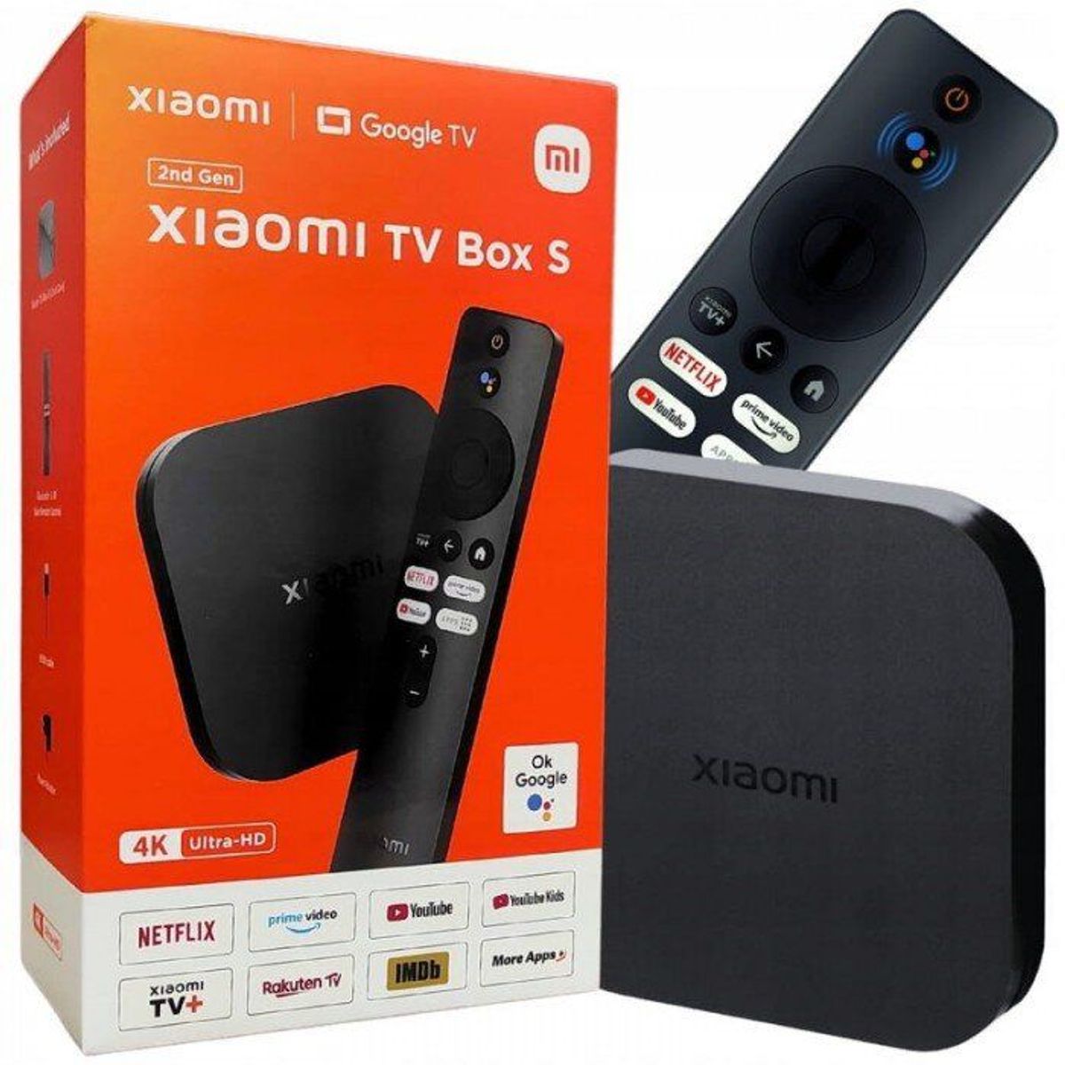 XIAOMI - Xiaomi Mi Tv Box S 2nd Con Google Tv 4k Chromecast