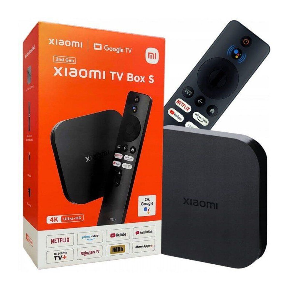 XIAOMI - Xiaomi Mi Tv Box S 2nd Con Google Tv 4k Chromecast