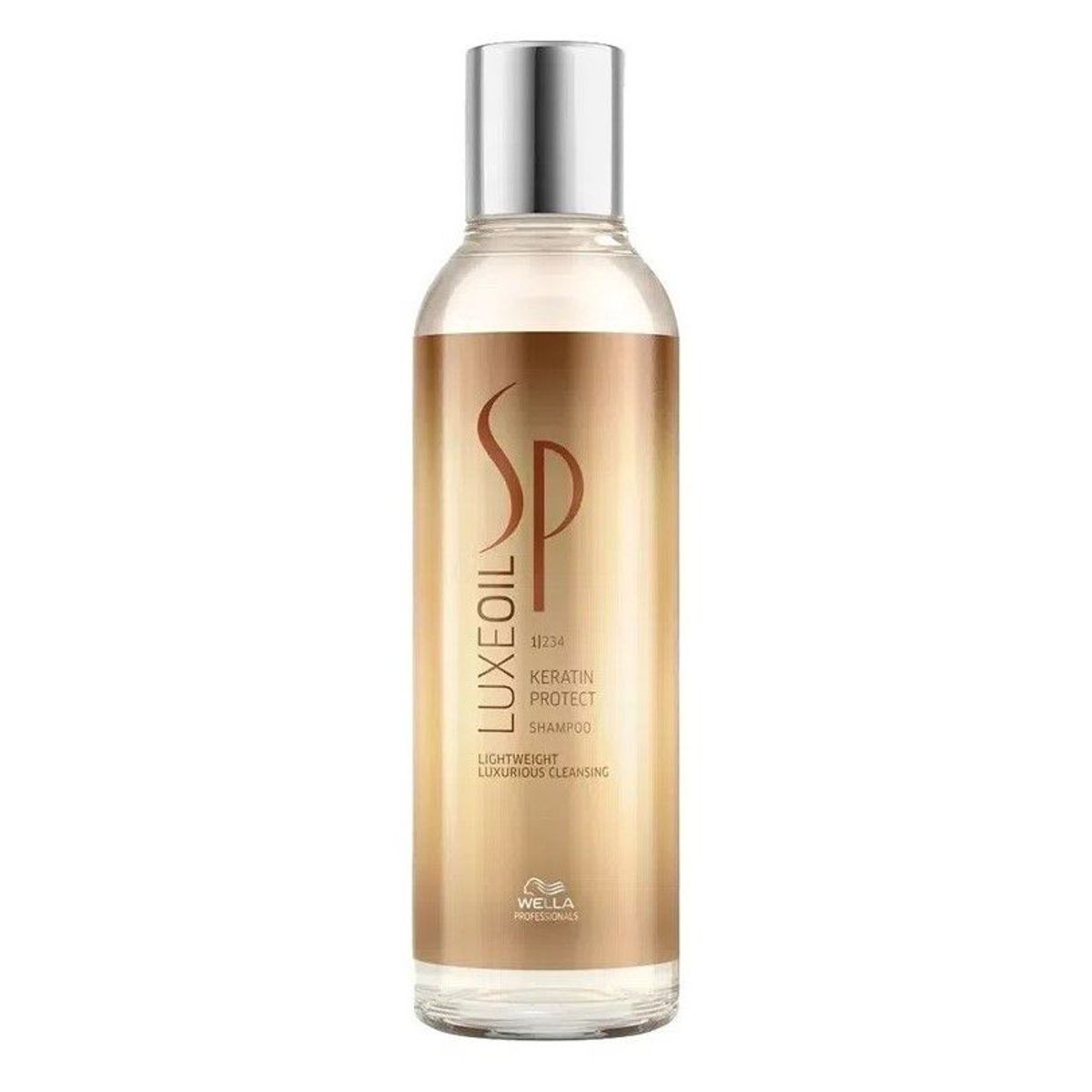 WELLA - Shampoo Protector Con Keratina Sp Luxe Oil 200ml Wella