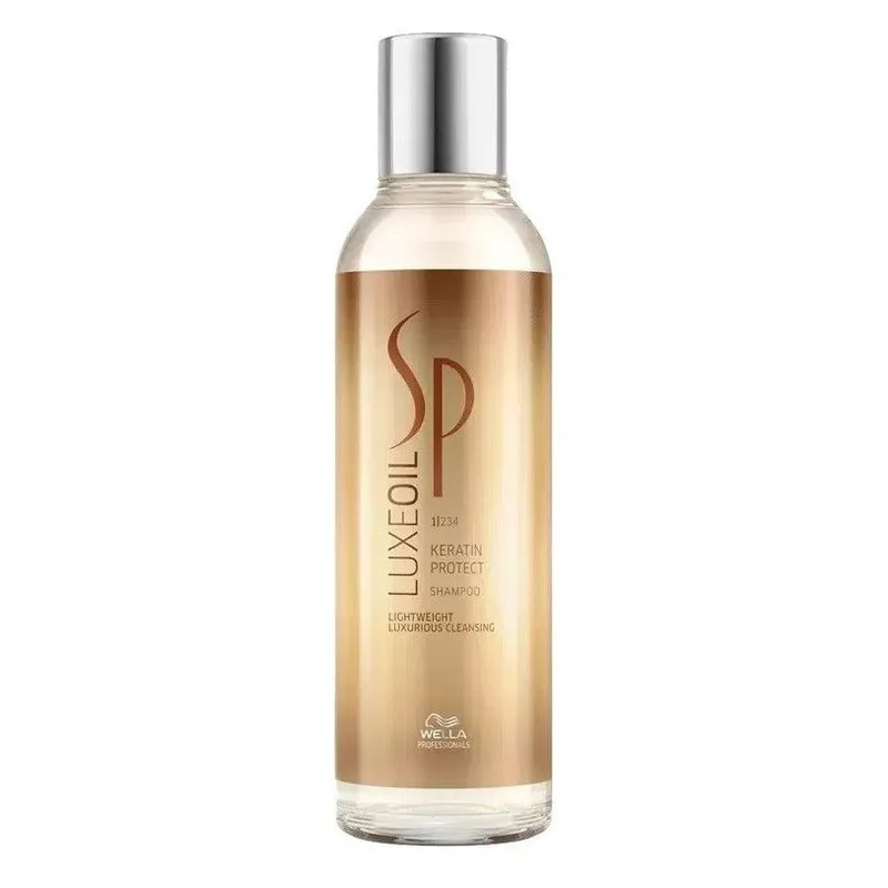 WELLA - Shampoo Protector Con Keratina Sp Luxe Oil 200ml Wella