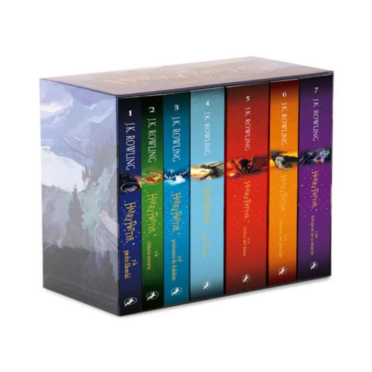 SALAMANDRA - ESTUCHE HARRY POTTER - COLECCIÓN COMPLETA 1-7