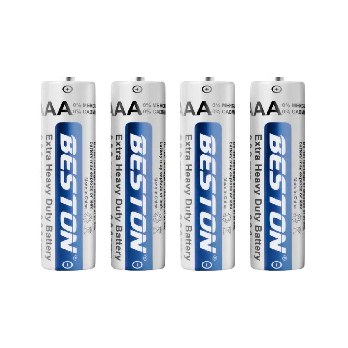 BESTON - Pilas Extra Heavy Duty AA Carbon PACK X4 UND - BESTON