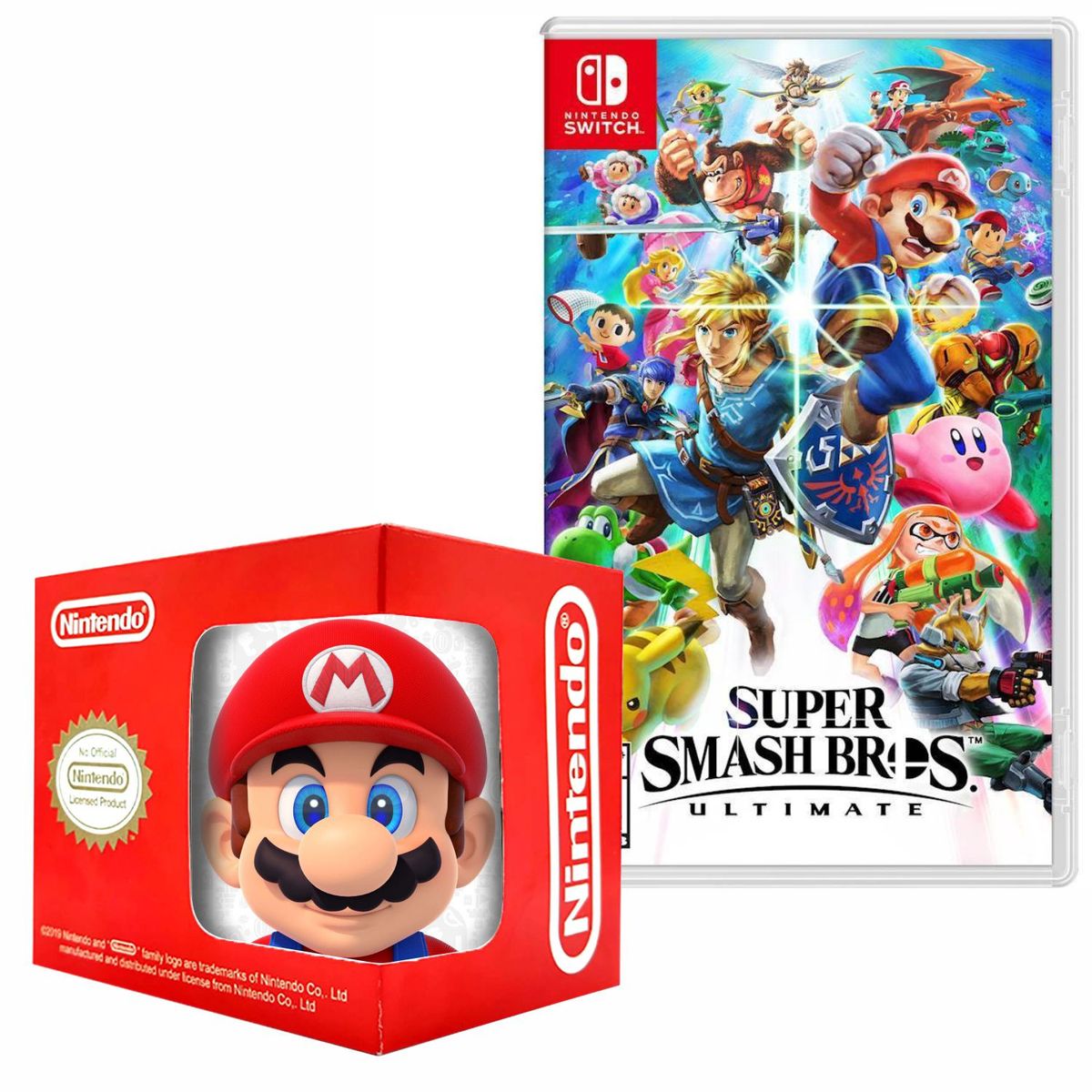 NINTENDO - Super smash bros ultimate nintendo switch y Taza
