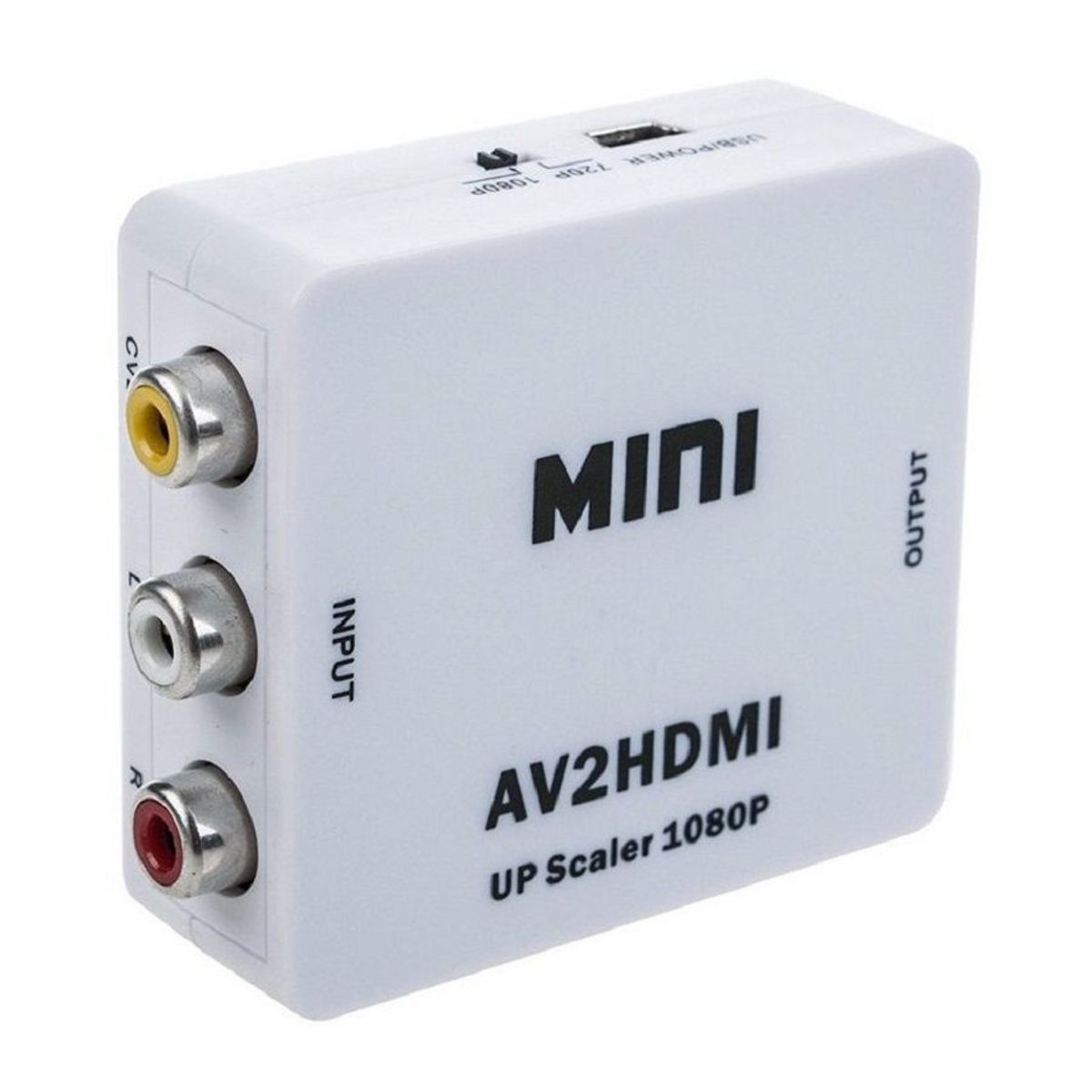 GENERICO - Convertidor RCA a HDMI con Audio