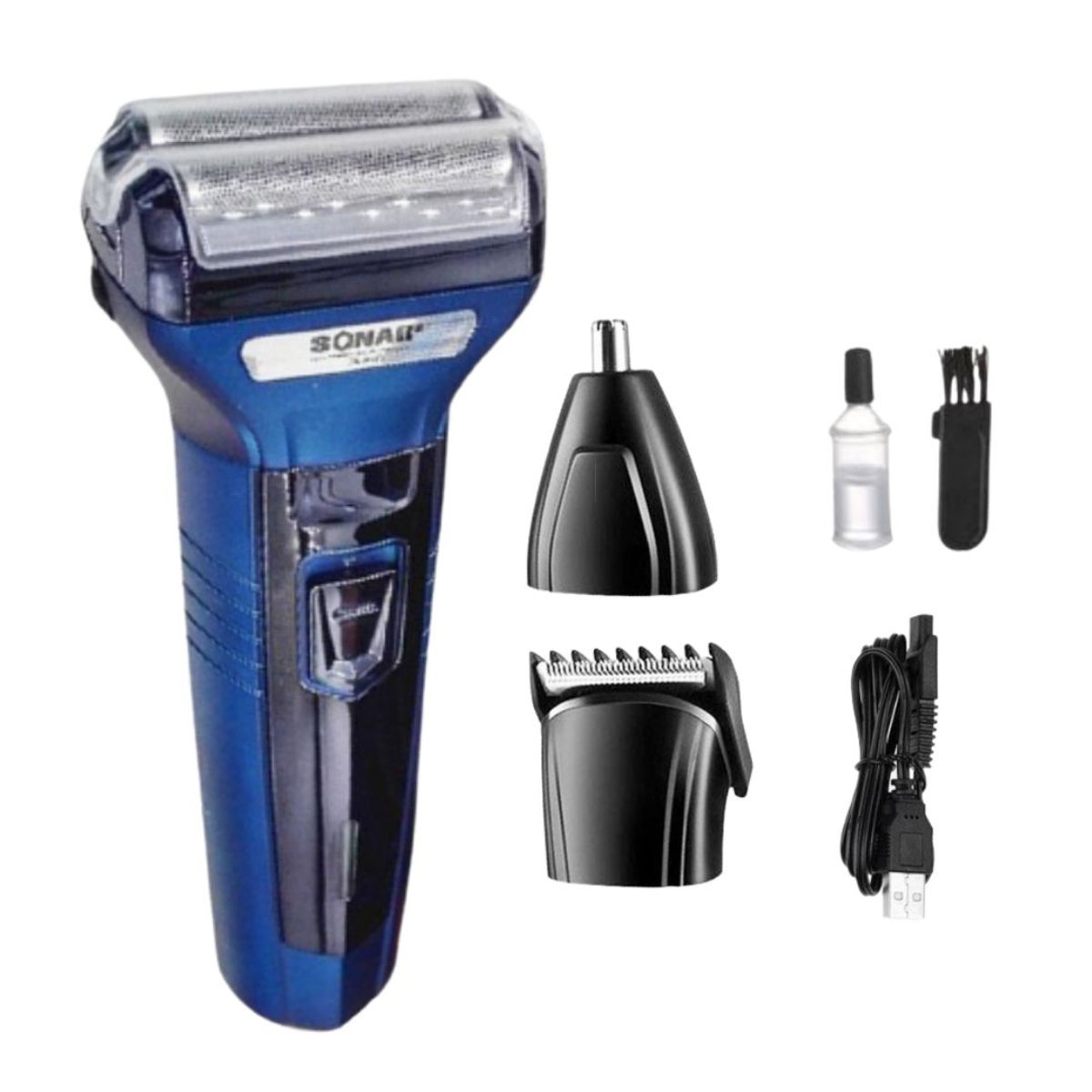 OEM - Cortadora de Cabello Afeitadora Inalámbrica 3 en 1 SN 6020