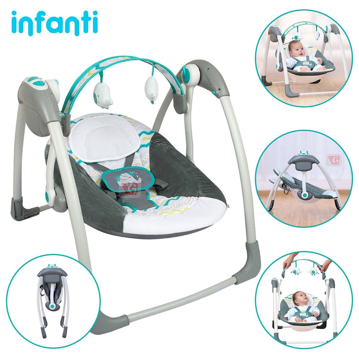 INFANTI - Silla Nido Swing Infanti verde