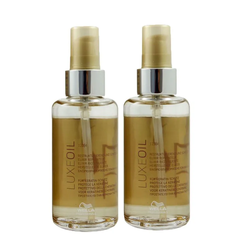 WELLA - Duo Elixir con Aceite de Argan Reconstructivo Wella SP Luxe Oil 100 ml