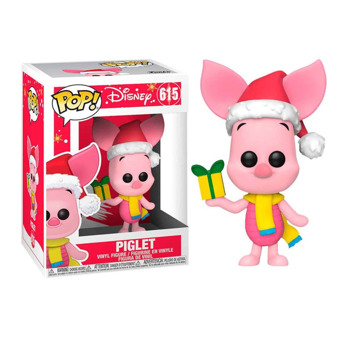 FUNKO - Funko Pop Piglet Navideño Holiday - Disney Winnie The Pooh