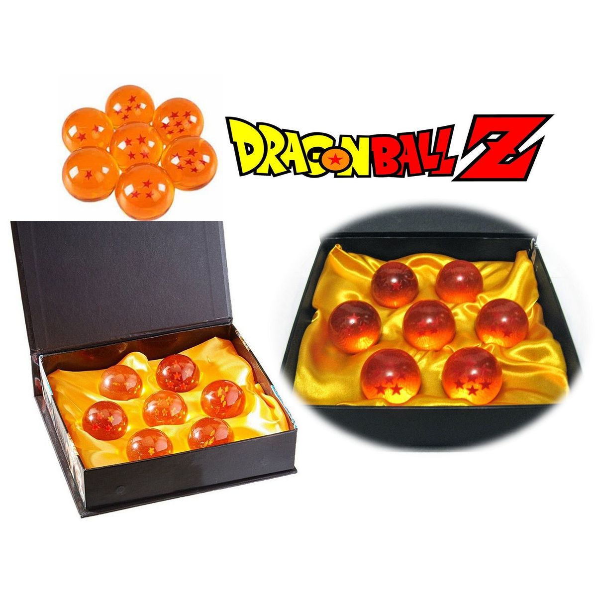 GENERICO - Dragón Ball Z - Caja de Esferas del Dragón de 4.5 Cm