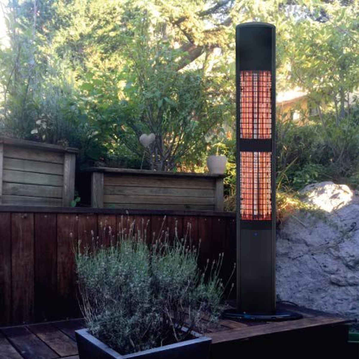 BRITEC - CALEFACCION COLUMNA ELECTRICA MODELO MODENA 1800W NEGRO