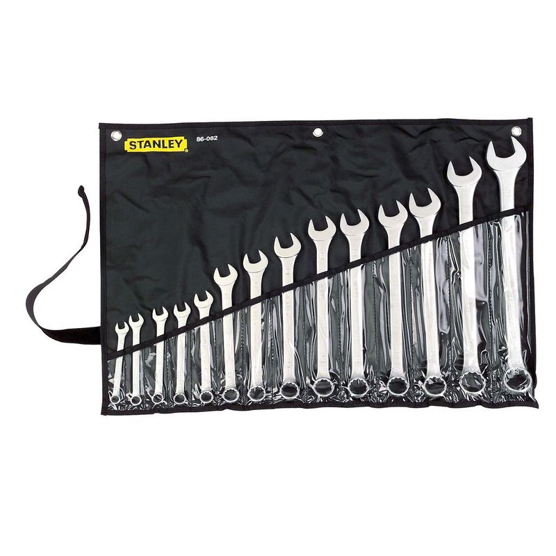 STANLEY - PROMO JUEGO 14 PIEZAS LLAVE MIXTA MM 10-32MM 86-082 STANLEY