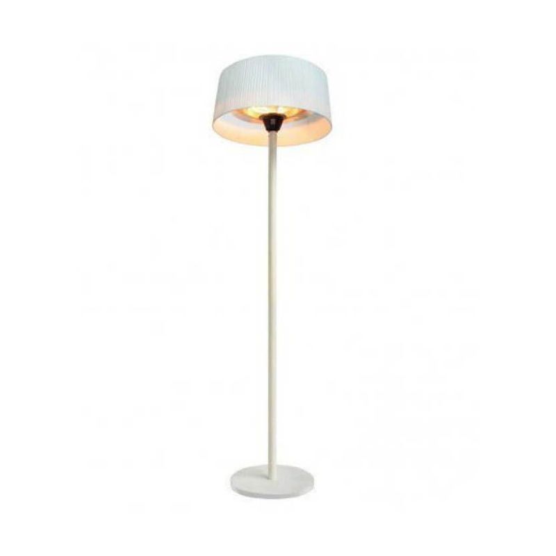BRITEC - ESTUFA ELECTRICA TIPO LAMPARA  SIRMIONE 2100W BLANCO
