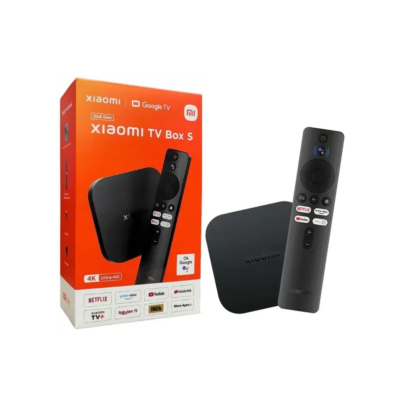 XIAOMI - Xiaomi Mi TV Box S 4K 2nd Gen Android TV