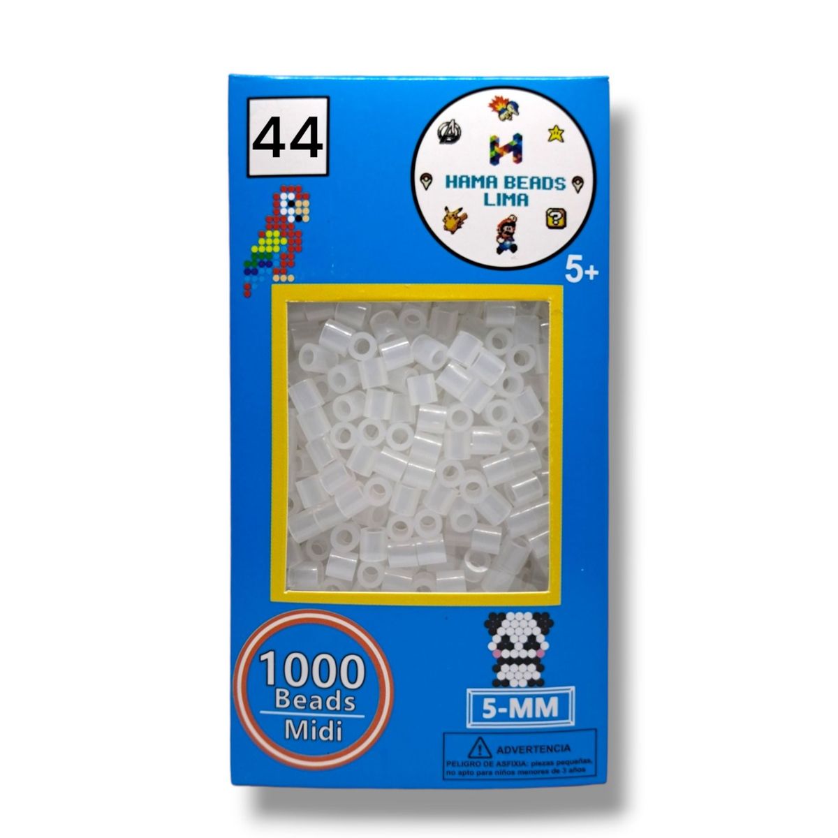 GENERICO - Hama Beads Paquete de 1000 Unidades Midi - 5mm