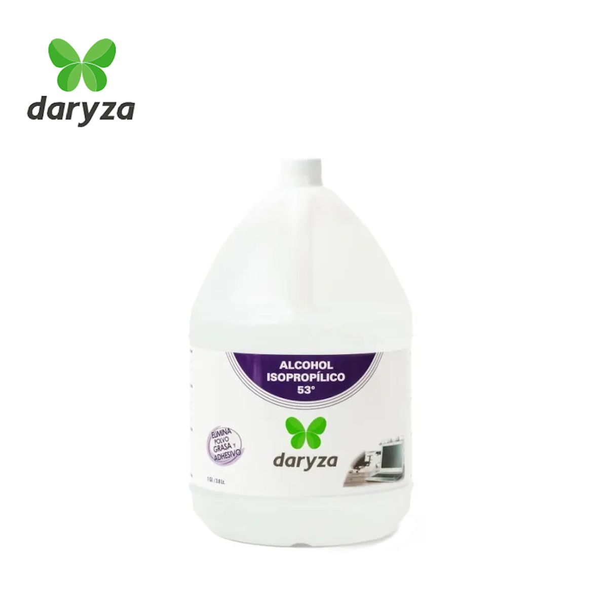 DARYZA - Alcohol isopropílico 53° galón DARYZA