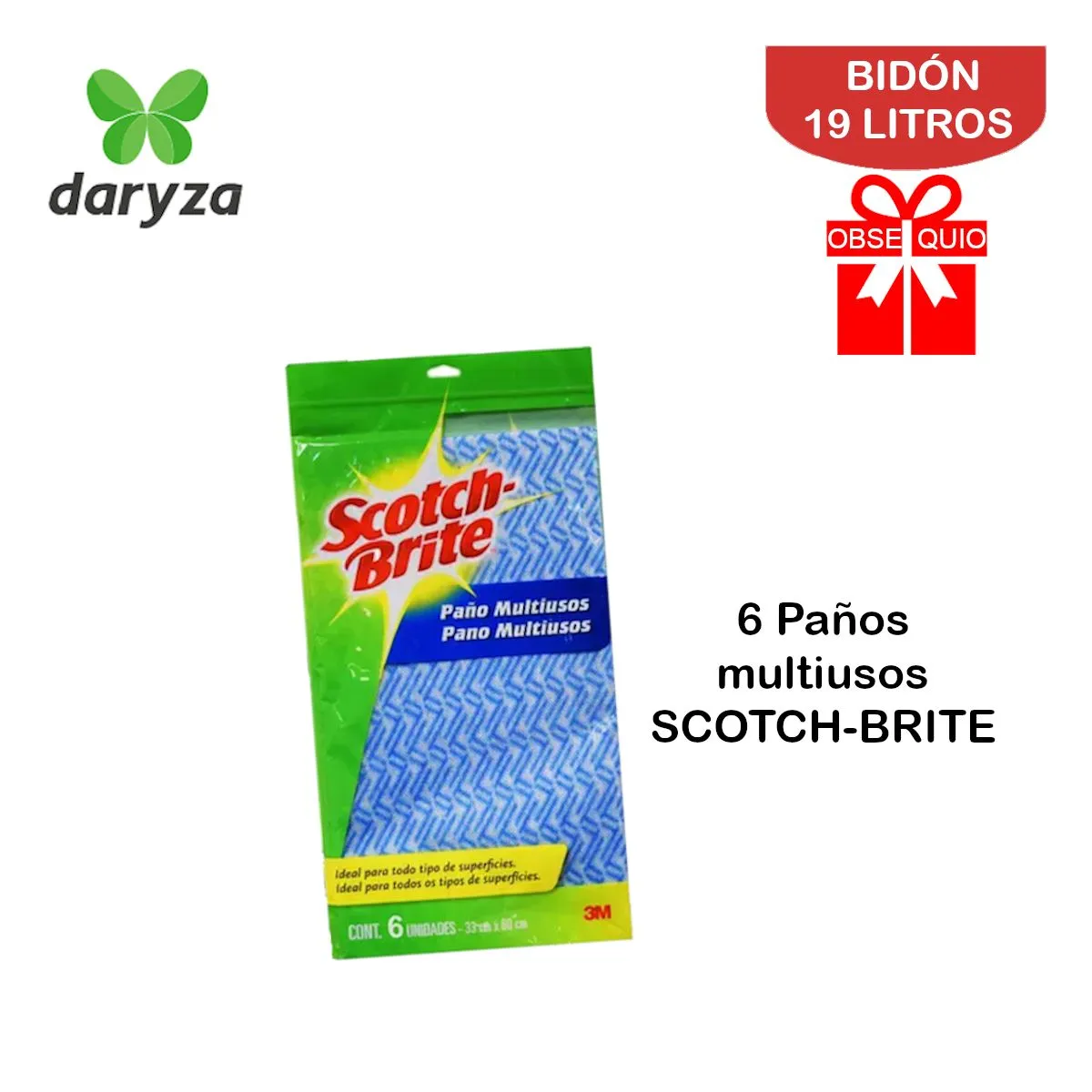 DARYZA - Desinfectante pino bidón 19 litros DARYZA