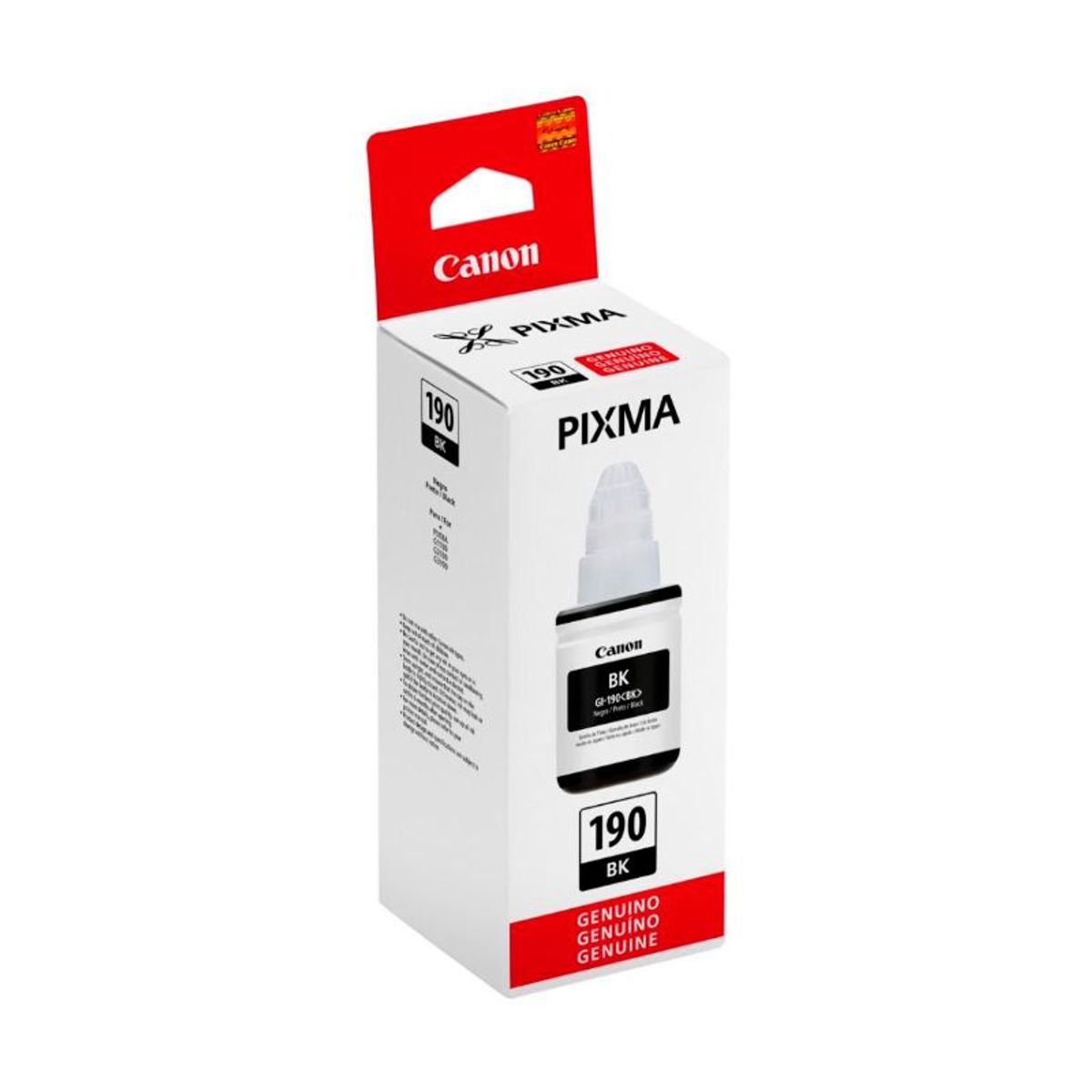 CANON - Botella de Tinta Canon GI-190BK Black 135ml