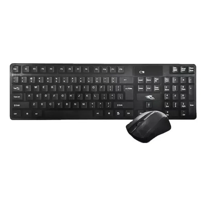 GENERICO - Kit Teclado  Mouse Inalámbrico Bluetooth 2.4G