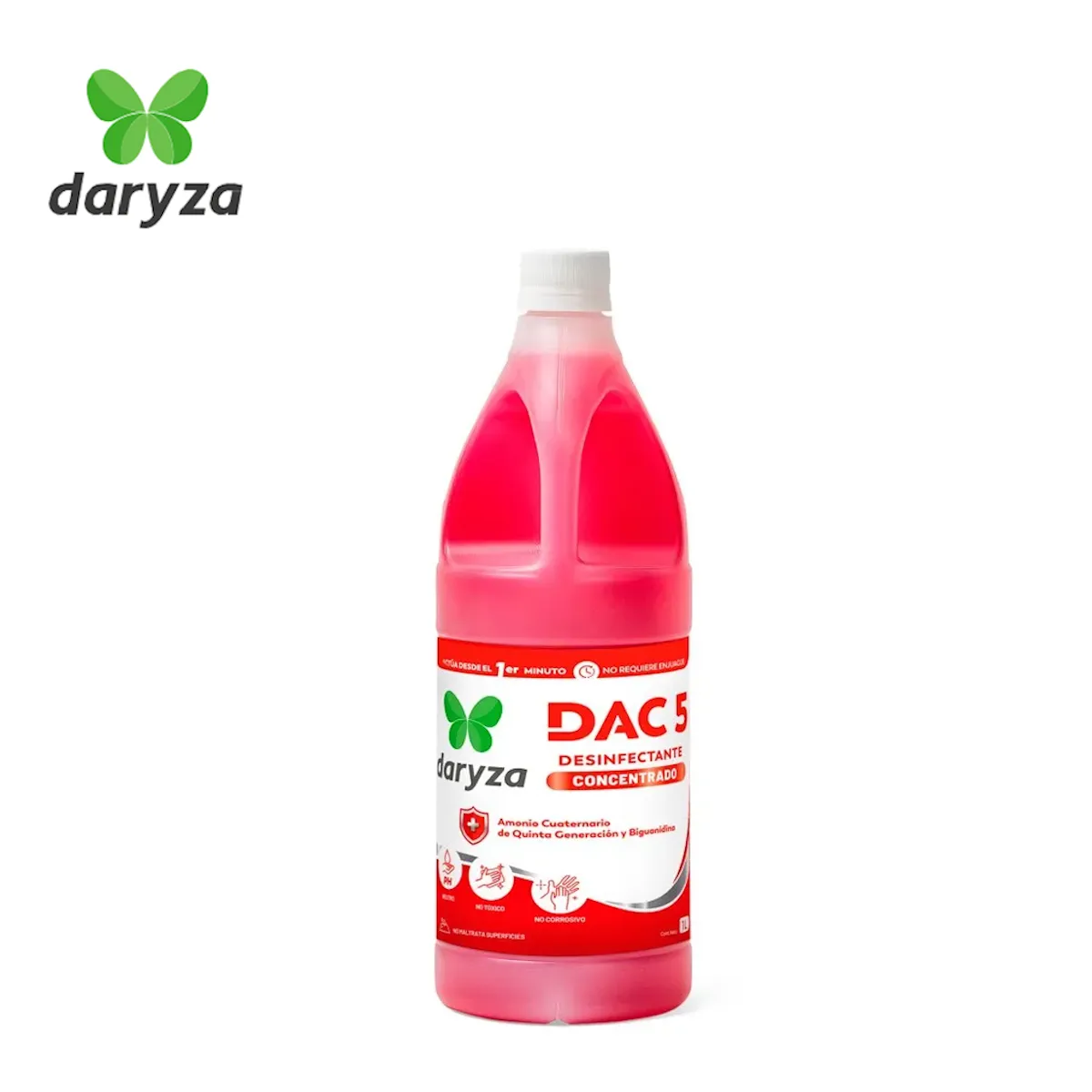 DARYZA - Desinfectante Amonio Cuaternario concentrado litro DARYZA