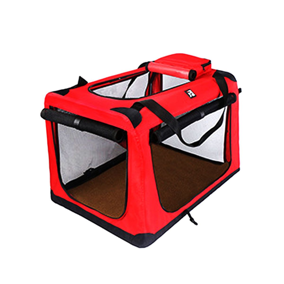 QUE PATAS PET SHOP - Transportador para Perros Grandes Rojo L