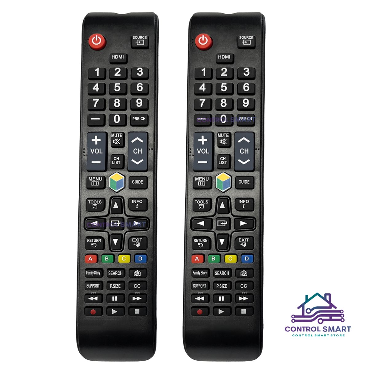 UNIVERSAL - Control Remoto Compatible  Para Samsung Smart Tv Led