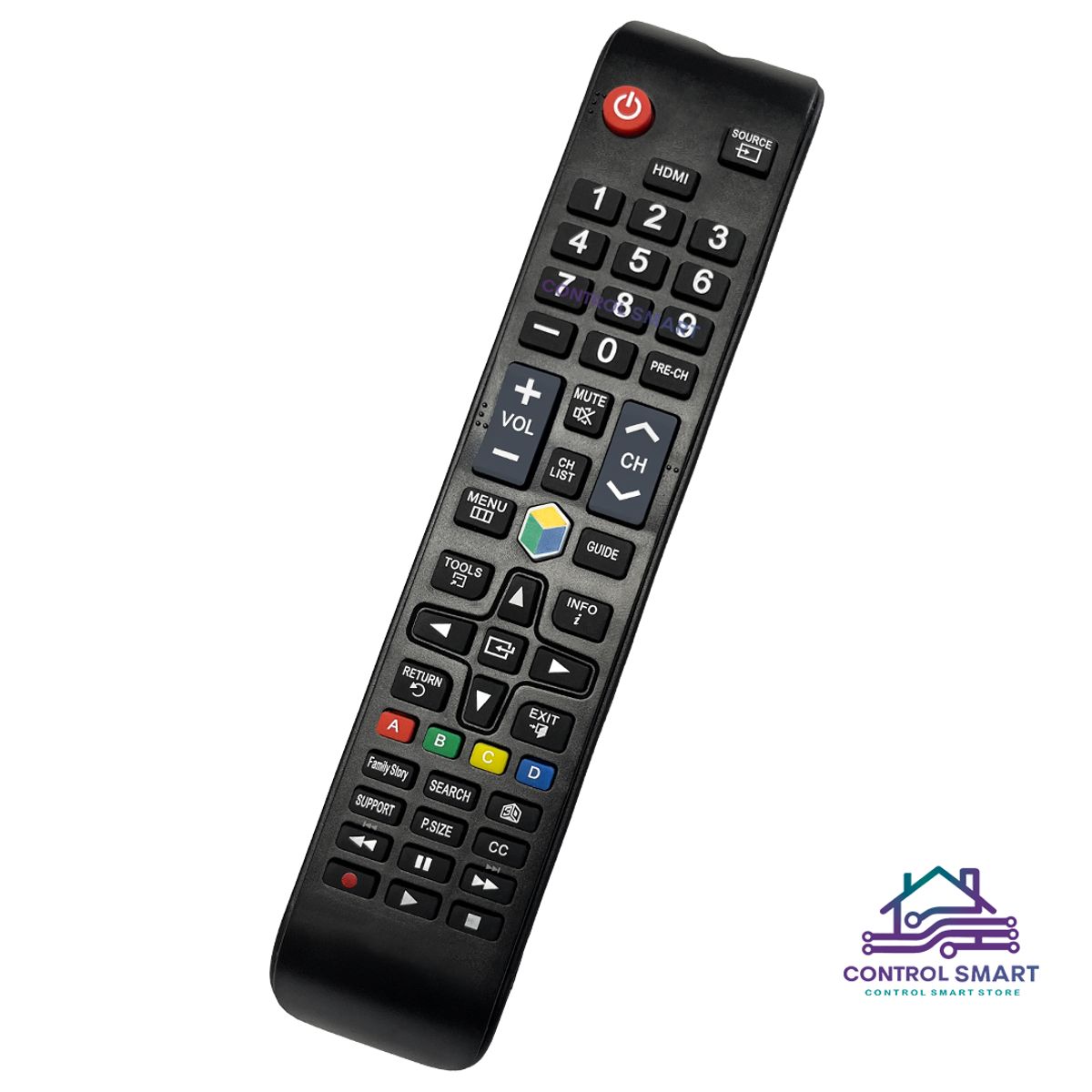UNIVERSAL - Control Remoto Compatible  Para Samsung Smart Tv Led