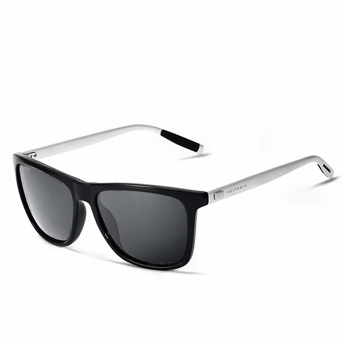 VEITHDIA - Lentes sol Veithdia retro polarizado Uv400 aluminio HD