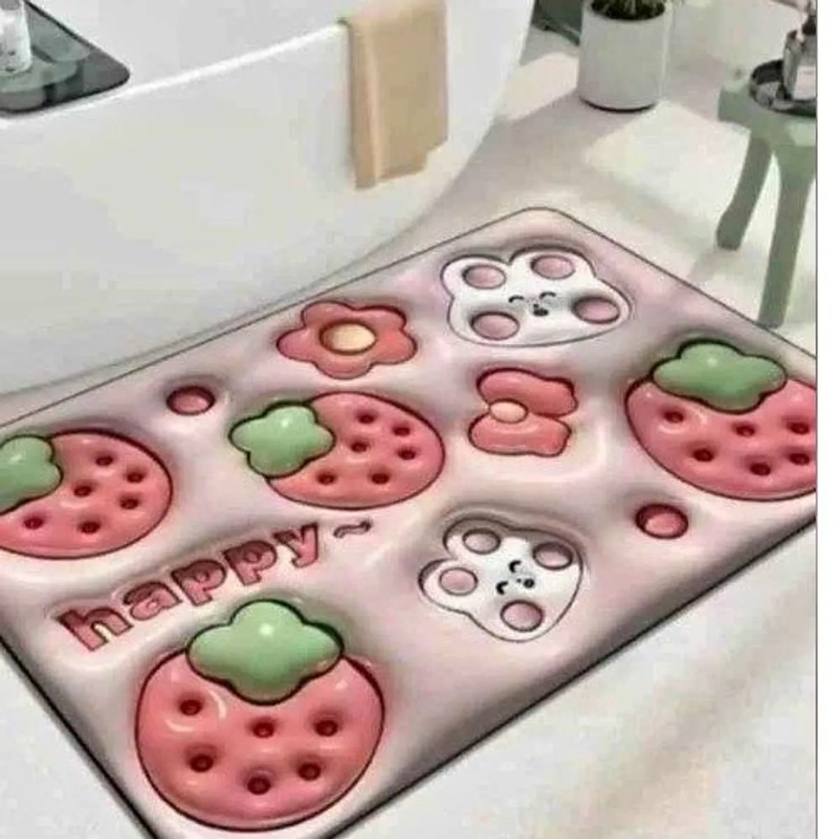 GENERICO - Alfombra  modernas 3D tapete antideslizante