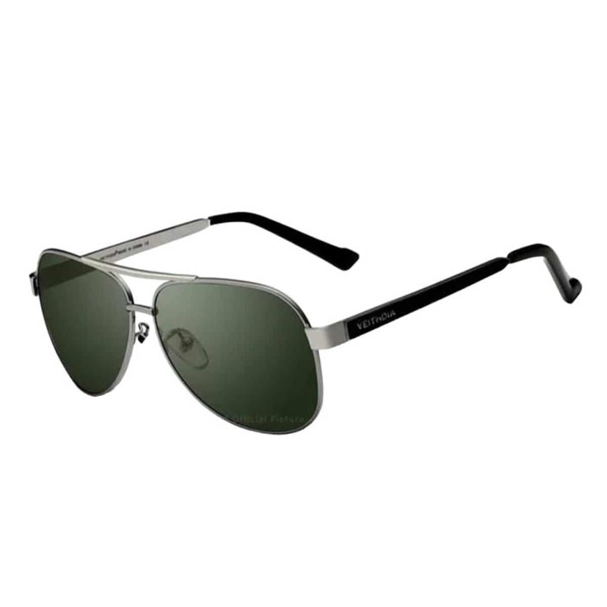 VEITHDIA - Lentes de sol Veithdia aviador hombre polarizados Uv400