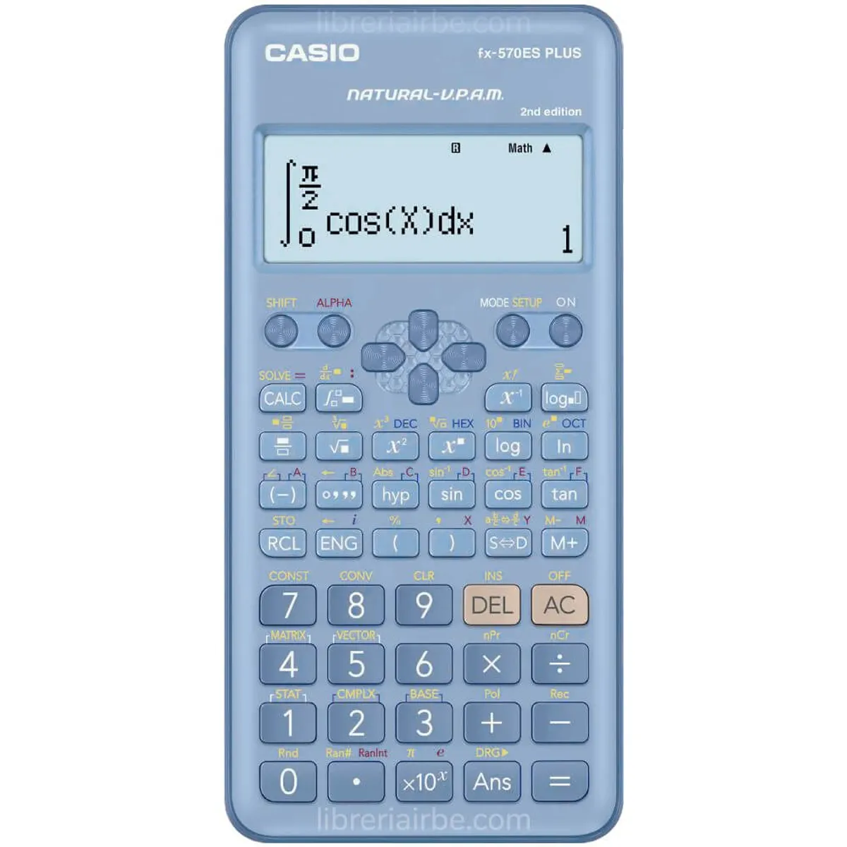 CASIO - Calculadora CASIO FX-570ES PLUS Edición Especial Celeste