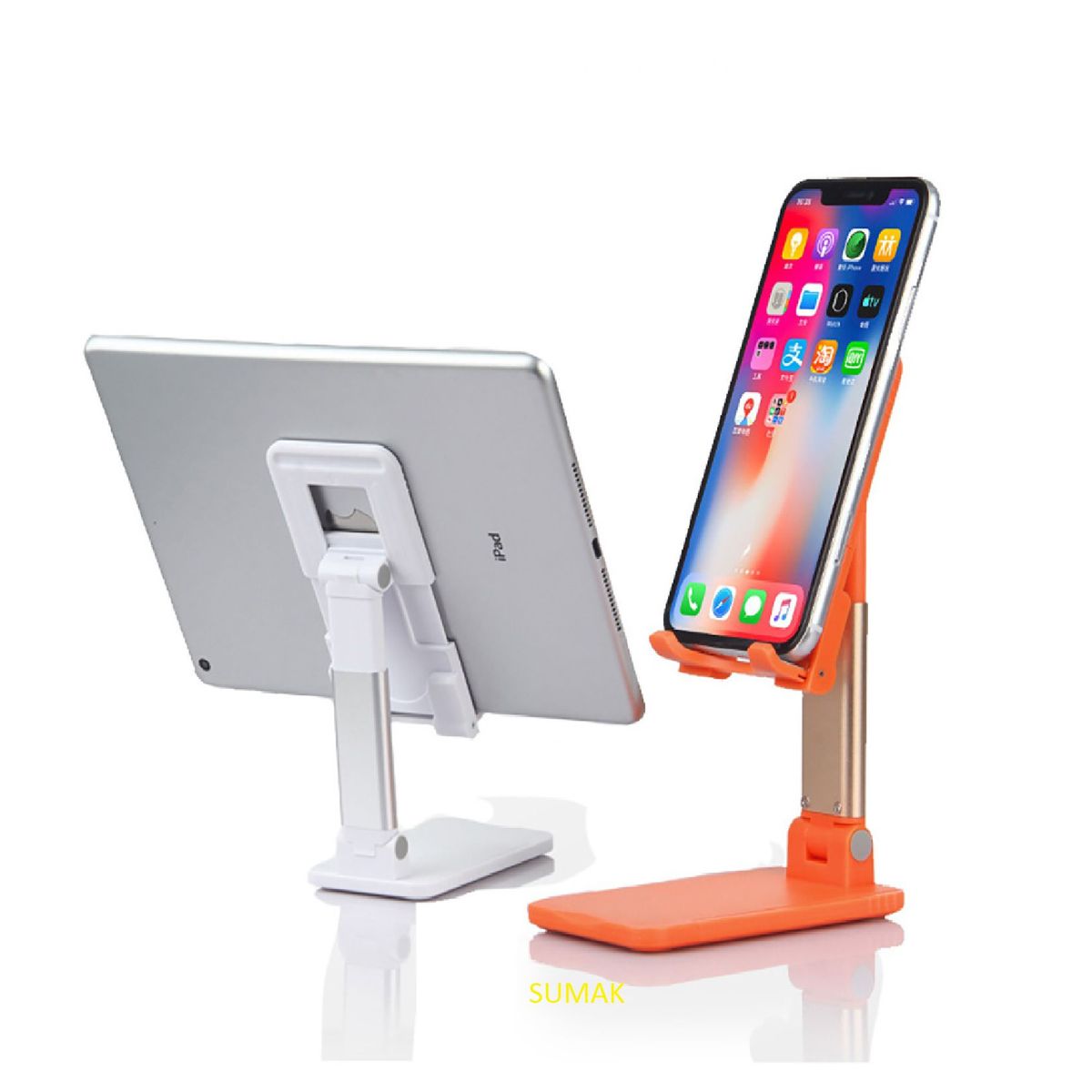 GENERICO - Soporte Ajustable Para Celular y Tablet Plegable