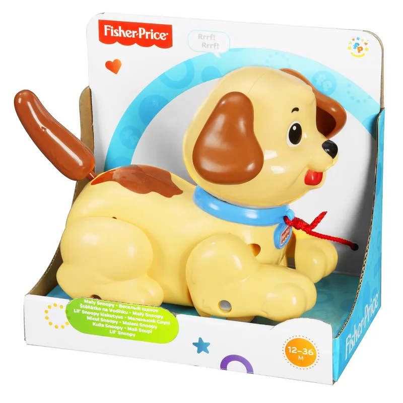 FISHER PRICE - Juguete de Bebé Pequeño Snoopy Fisher Price